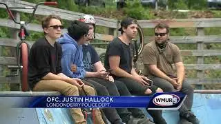 Londonderry officers help repair, clean up skate park
