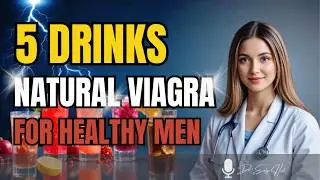Over 60? Try These 5 Natural Viagra Drinks for Stronger Blood Flow
