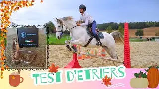 J'essaie mes nouveaux &eacute;triers ! &ccedil;a JUMP !