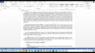 Experiment#8: RIP Configuration V1 & V2 - part1