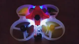 Flying in the psychedelic dark!