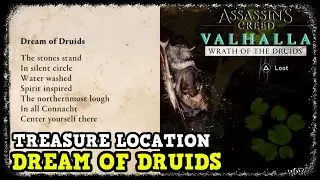Dream of Druids Hoard Map Treasure Location in AC Valhalla Wrath of the Druids