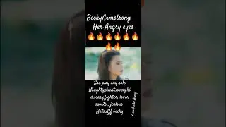 loyalpin Becky Angry🔥🔥😘😘#loyalpin #theloyalpin #beckyarmstrong #freenbeck #beckyarmstrong #jealous