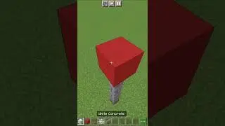 Minecraft : how to make a basketball hoop #shorts