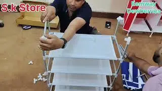 6 layer and 4 layer shoe rack#amazon #furniture #shoeorganizer #meesho #flipkart #wardrobe 