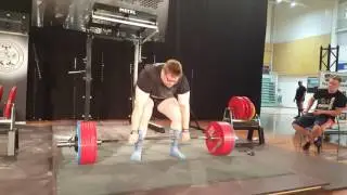 Jesse Matilainen 372.5kg Deadlift