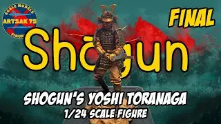 1/24 RESIN FIGURE SHOGUN’S YOSHI TORANAGA / SHOGUN SAMURAI FIGURA DE RESINA ESCALA 1/24 FINAL PART.