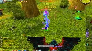 WoW MoP Beta Affliction Lock vs Paladin
