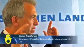 First Jewish Mayor of Major German City Since Holocaust: Peter Feldmann on Jews in Frankfurt