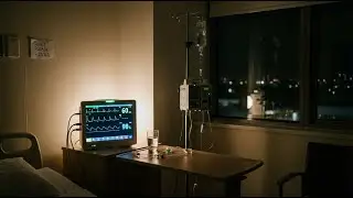 Late Night Hospital Ambience | Quiet Medical Room White Noise for Sleep