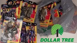 DOLLAR TREE Action Figure Haul! | Dollar Tree Final Faction