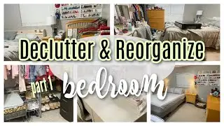 DECLUTTER & REORGANIZE SERIES - Part 1 - Bedroom - Andrea Marie - Working Mom Cleaning