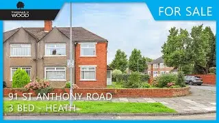 Walk-through property video tour of 91 St Anthony Road, Heath - Cardiff