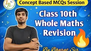 #Class_10th #cbseboardexam2026 #mathsrevision #indianbharat #complete_maths_mcqs_revision