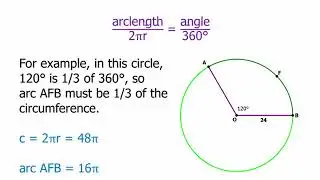 Geometry: Circles, Arcs, and Sectors