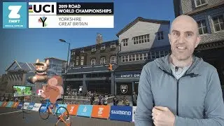 Swift Zwift Tip: NEWS // UCI Road Cycling Championships 2019 // Harrogate Circuit