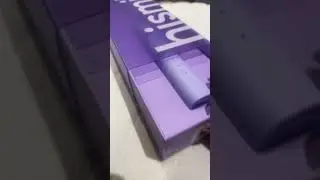 Unboxing Hismile #Hismile #toothbrush #purple #asmar #brushingteeth #electric