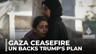 UN backs Trump's Gaza ceasefire plan: Washington set to form new &lsquo;board of peace&rsquo;