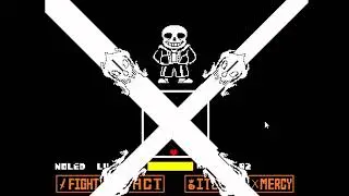 Undertale Sans Bossfight (No Healing)