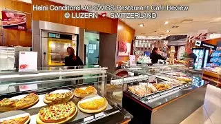 Heini Conditorei AG SWISS Restaurant Cafe Review @ LUZERN SWITZERLAND 🇨🇭 Lucerne SWISS