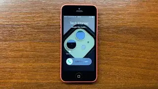 Входящий вызов в приложении Google Duo для Apple iPhone 5c iOS 10