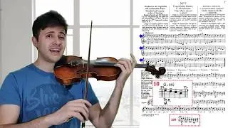 [Violino] Estude Detaché, Martelé e Spiccato com Sevcik Op.2, Parte 1, N.5