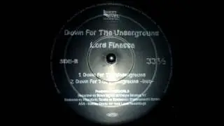 Lord Finesse  - Down For The Underground (Buckwild Production 1996)