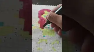 Iron-Man Pixel Art | Рисунки по клеточкам #pixelart #drawing