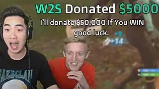 Tfue & Ricegum Will Be Donated $50,000 If They Win This Game (W2S DONATES TO TFUE & RICEGUM)