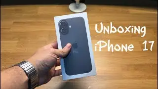 Unboxing iphone 17 negro black + accesorios
