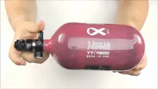 Ninja Paintball Super Lite Tank - Breast Cancer Awareness 2014 Edition