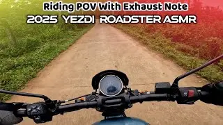2025 Yezdi Roadster ASMR Exhaust Note  - Coorg