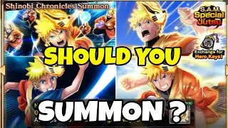 NxB NV :  New Update Should You Summon On New Naruto Banner ? Questionary & AOM Rewards #nxb