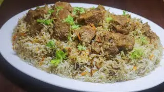 Malai Mutton Biryani | Homemade recipe |