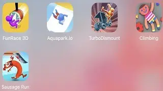 Fun Race 3D, Aquapark.io, Climbing, TurboDismount, Sausage Run - Play Games Real Life