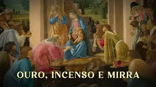 OURO. INCENSO E Mirra - @PadreManzottiOficial 