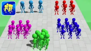 Crowd Runners Gameplay (iOS & Android) Walkthrough Part 12
