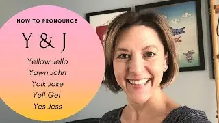 Y and J English Pronunciation YELLOW JELLO | YAWN JOHN | YOLK JOKE | YELL GEL | YES JESS | #english