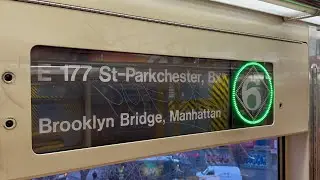 IRT Lexington Av Local: R62A (6) Local Train [Parkchester-E 177 St to Brooklyn Bridge-City Hall #3]