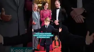 Princess Kate dancing moments with Prince Louis funny dance coronation AI #shorts #princelouis #kate