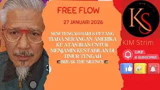 [ZRA] 27 JANUARI 2026 Petang: Tiada serangan Amerika ke atas Iran utk  jamin kestabilan Timur Tengah