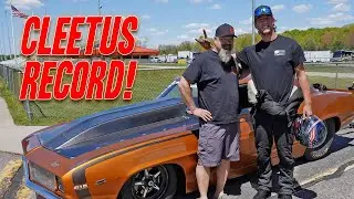 Sick Seconds Gives @CleetusM  His Quickest Ever Drag Time!