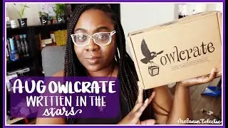 Subscription Unboxing | August 2020 Owlcrate | Written in the Stars | Black Booktube [CC]