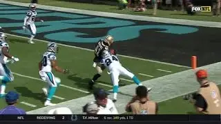 Saints rookie Alvin Kamara beasts down sideline to record his first NFL touchdown