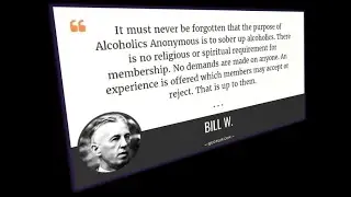 Twelve Traditions of AA Introduction, Secular Discussion