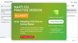 🌟 NAATI CCL Gujarati Practice Dialogue #194 | Adopting a Pet from an Animal Shelter (with Answers)🌟