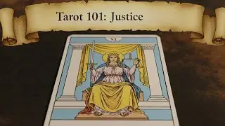 🎓Tarot 101: Justice: The Blindfolded Defender of Truth! @laurathetarotreader