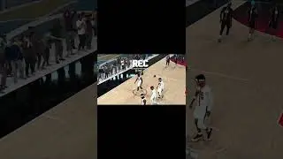 Full court three buzzer beater in rec #nba #nba2k #nba2k25 #nba2k25rec