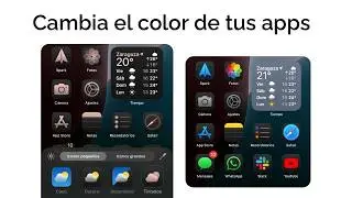 📱 ¿Cómo cambiar el color de los iconos de tus apps en iPhone? 💈