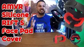 AMVR Silicone RIFT S Face Pad Cover REVIEW Blade & Sorcery TESTING